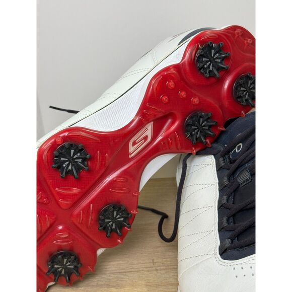 Skechers Go Golf Pro Athletic Sneaker Men’s Size 11 White Navy Performance Sport - Picture 7 of 10